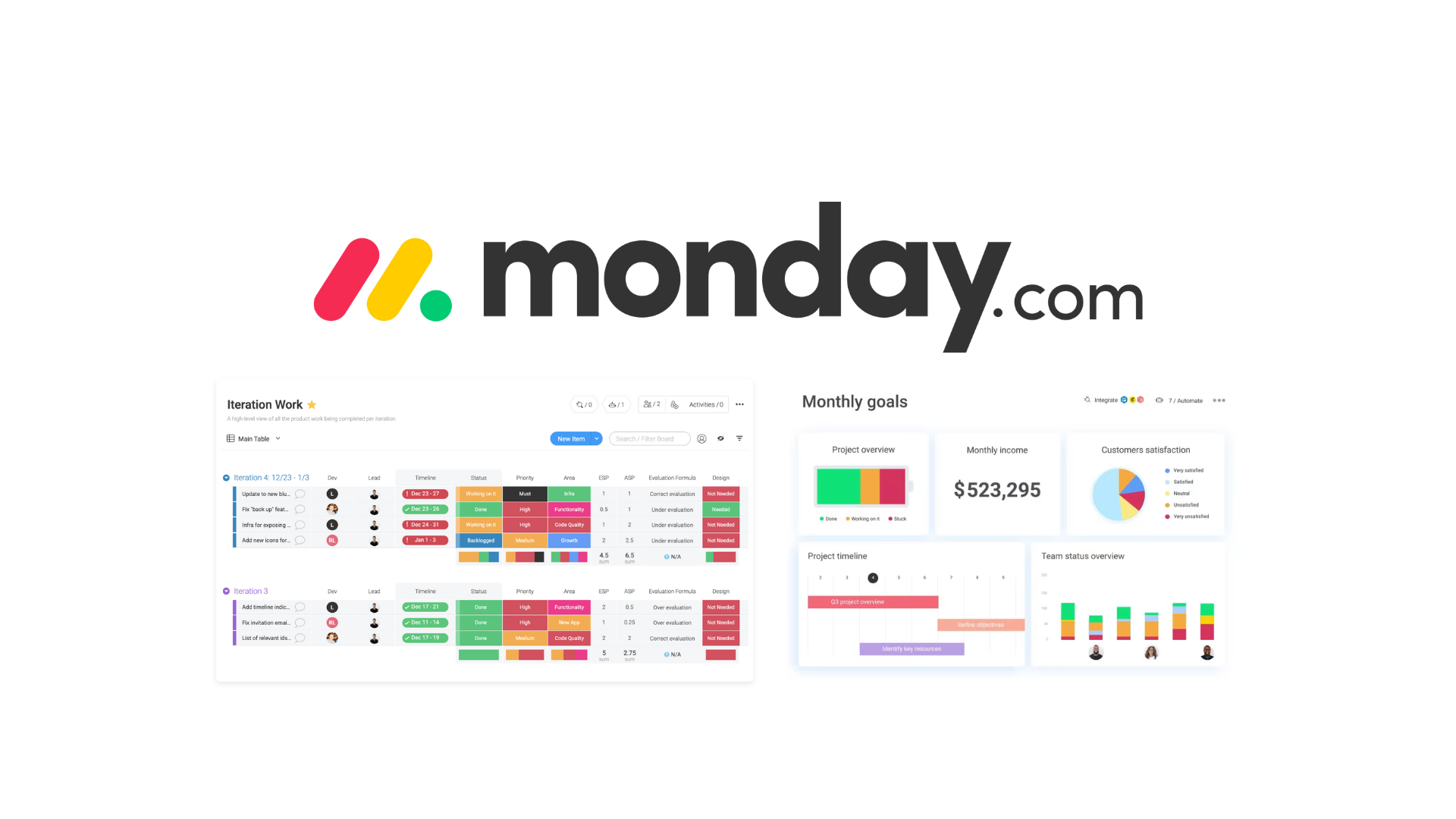 Monday Pholeo comparison