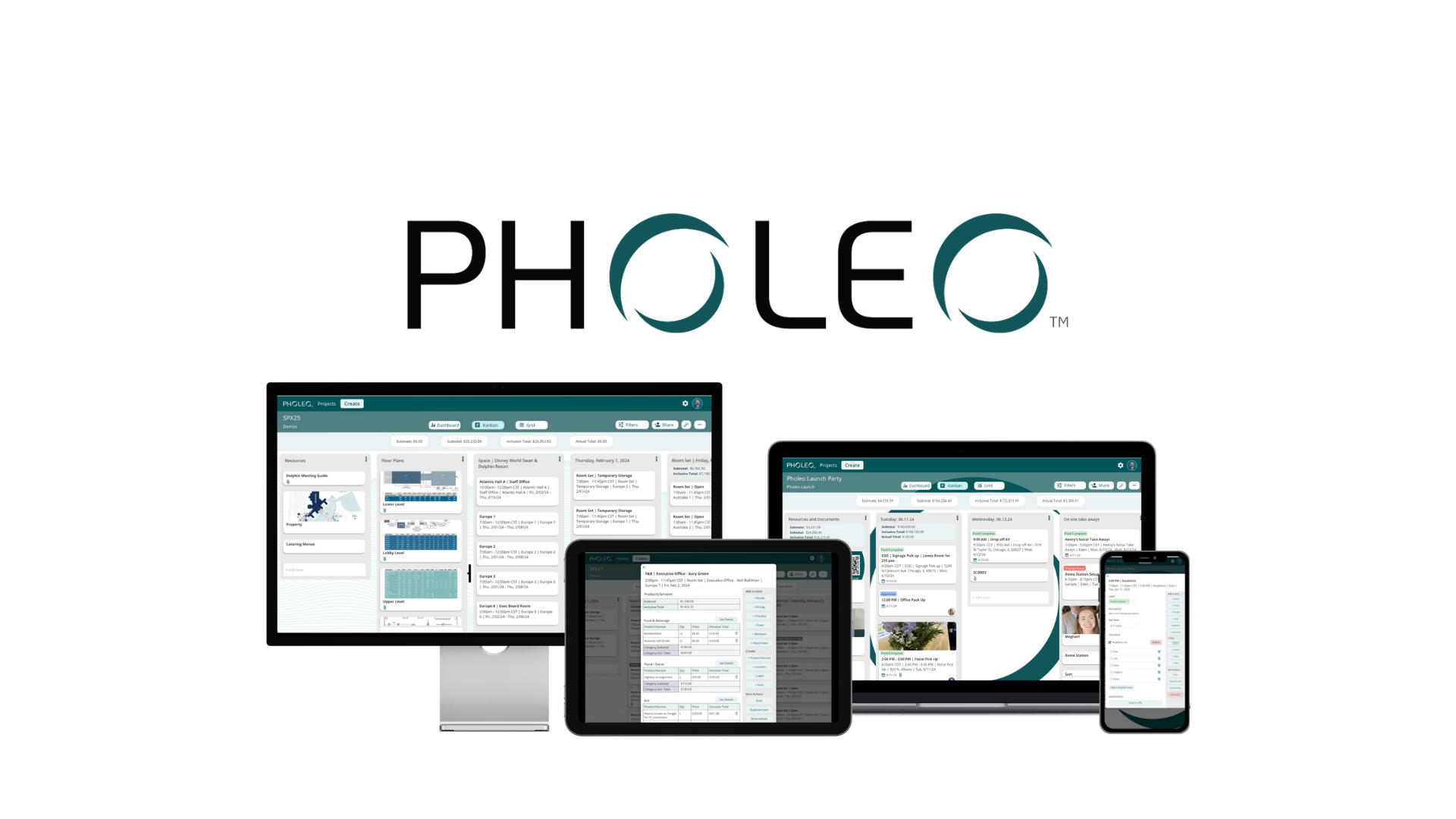 Pholeo event logistics platform