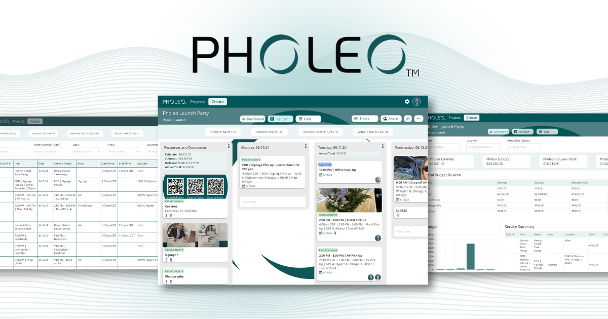 Pholeo event operating system eos
